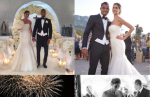 KEVIN PRINCE BOATENG STORMS THE INTERNET WITH ADORABLE WEDDING PICTURES.
