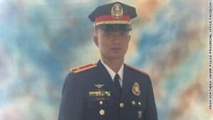 The late Lieutenant Christian Bolok