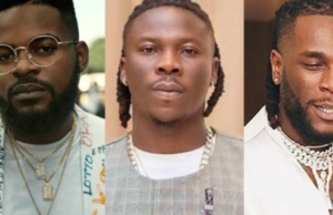 Falz’s ‘This is Nigeria’, Stonebwoy’s ‘Run Go’ & Burna Boy’s ‘Monsters You Made’ trend amid EndSARS protest L-R: Falz, Stonebwoy and Burna Boy
