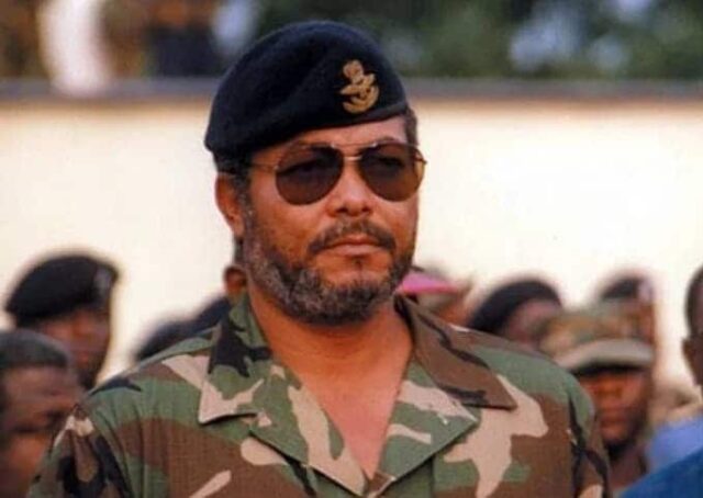 Former President Jerry John Rawlings
