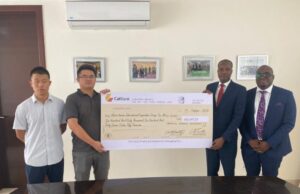 Imperial General Assurance pays contractors of Sissai River drain extension project Imperial General Assurance