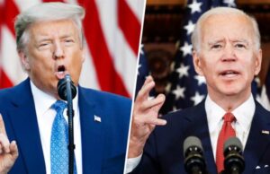 US Election 2020 Joe Biden and Donald Trump
