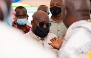 Akufo-Addo snub Kpone chief and Akufo-Addo