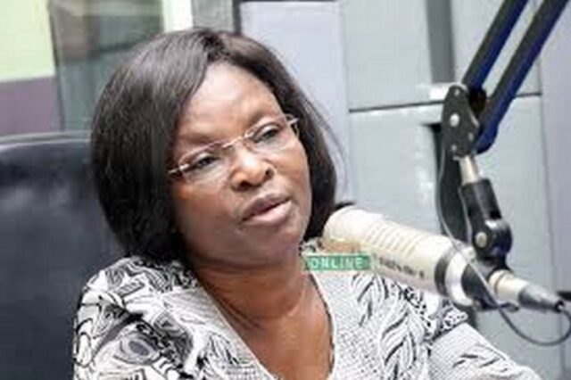 National Coordinator for the One-District-One-Factory (1D1F) policy initiative, Gifty Ohene Konadu,