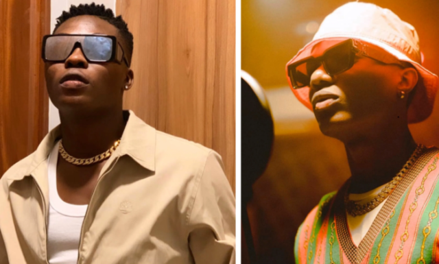 Reekado Banks and Wizkid L-R: Reekado Banks and Wizkid