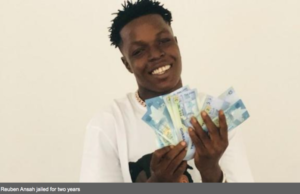 Musician jailed for robbery Reuben Ansah jailed for two years