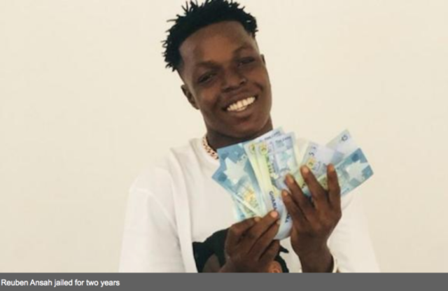 Reuben Ansah jailed for two years