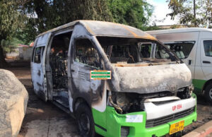 Western Togoland secessionist attacks in Ho STC bus burnt by alleged secessionist group Western Togoland