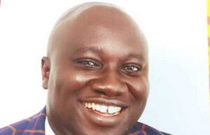 Residents of Mfantseman constituency protest The late Ekow Quansah Hayford was shot by unknown assailants