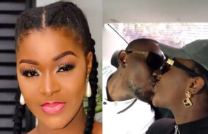 Chacha Eke Kisses Her Hubby, Austin After Announcing SPLIT