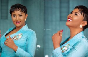 Mcbrown flaunts her beauty