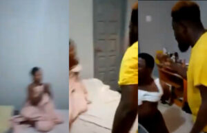 Cheating couple caught