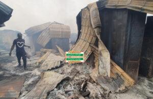 Odawna market fire: Tears flow as traders count their losses
