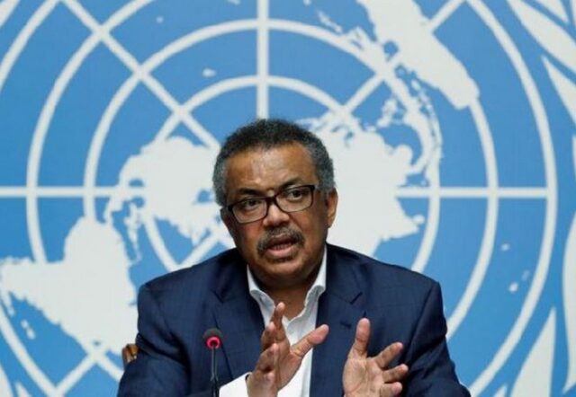 Director-General of WHO, Dr Tedros Adhanom Ghebreyesus Director-General of WHO, Dr Tedros Adhanom Ghebreyesus