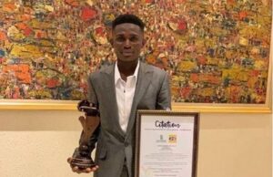 JHS graduate who built car wins big award