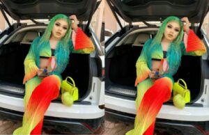 Bobrisky takes over the party