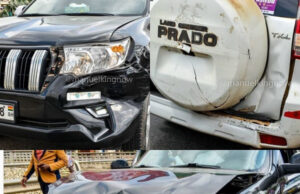 Convoy of presidential candidate involved in accident