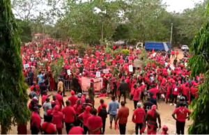 NDC protesters clash with military in Kumasi