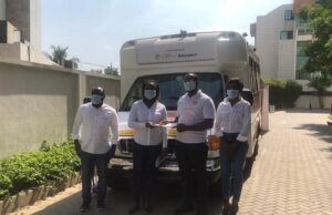 Beiersdorf Ghana donates food van to Food For All Africa to feed the vulnerable in society