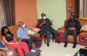 Alan Kyerematen consoles Kweku Baako