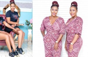 Kumawood actress causes stir after stepping out with her twin sister