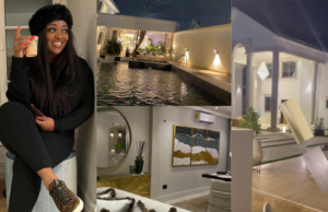 JACKIE APPIAH SHOWS OFF HER CLASSY AND LUXURIOUS LIVING ROOM