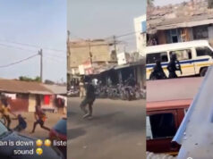 NIMA CLASHES : MAN RANS FOR HIS LIFE AS HE HEAR GUNSHOTS