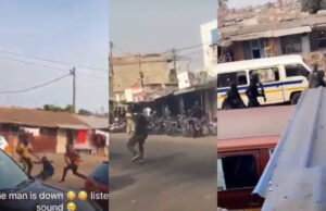 NIMA CLASHES : MAN RANS FOR HIS LIFE AS HE HEAR GUNSHOTS