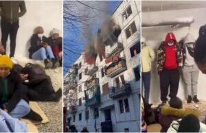 FIRST BATCH OF RECRUITED GHANAIANS FROM UKRAINE ARRIVE IN GHANA